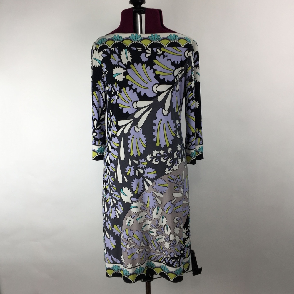 Donna Morgan Floral Mod Shift Dress